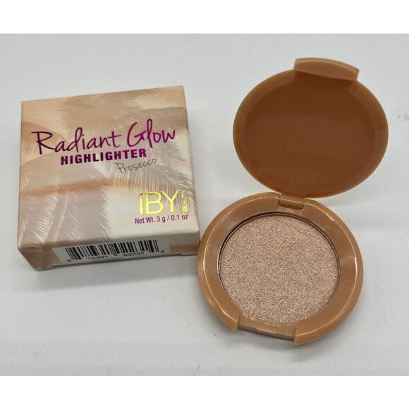 IBY Beauty Radiant Glow Highlighter PROSECCO Travel Size 0.1oz/ 3g Ea NIB - Picture 3 of 4